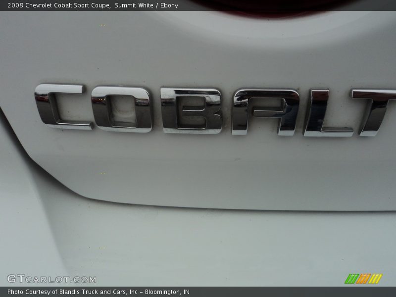 Summit White / Ebony 2008 Chevrolet Cobalt Sport Coupe