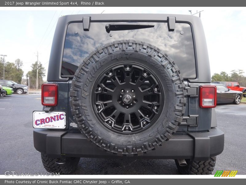 Rhino / Black 2017 Jeep Wrangler Unlimited Sport 4x4