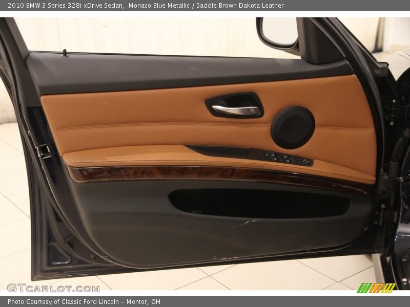 Monaco Blue Metallic / Saddle Brown Dakota Leather 2010 BMW 3 Series 328i xDrive Sedan
