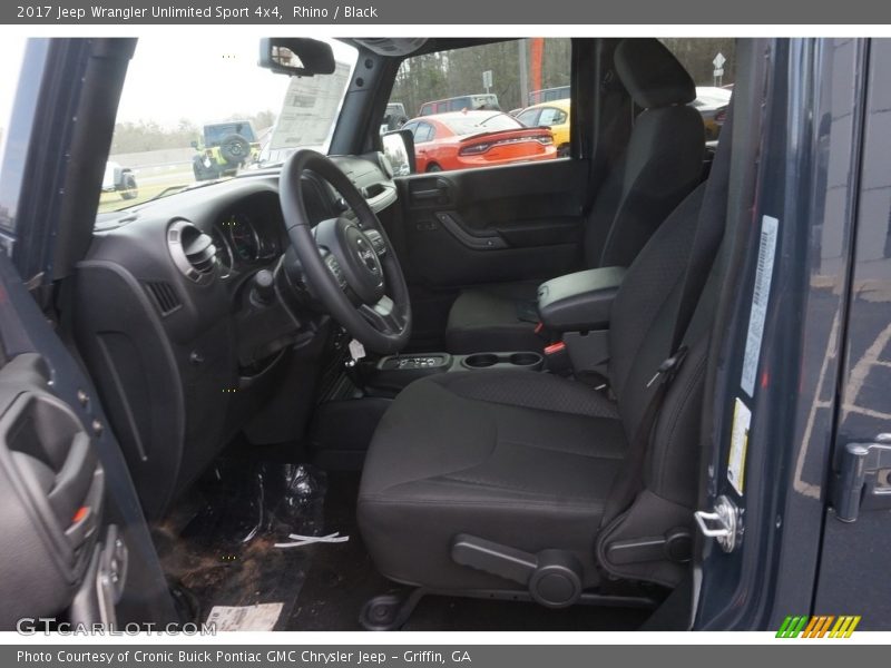 Rhino / Black 2017 Jeep Wrangler Unlimited Sport 4x4
