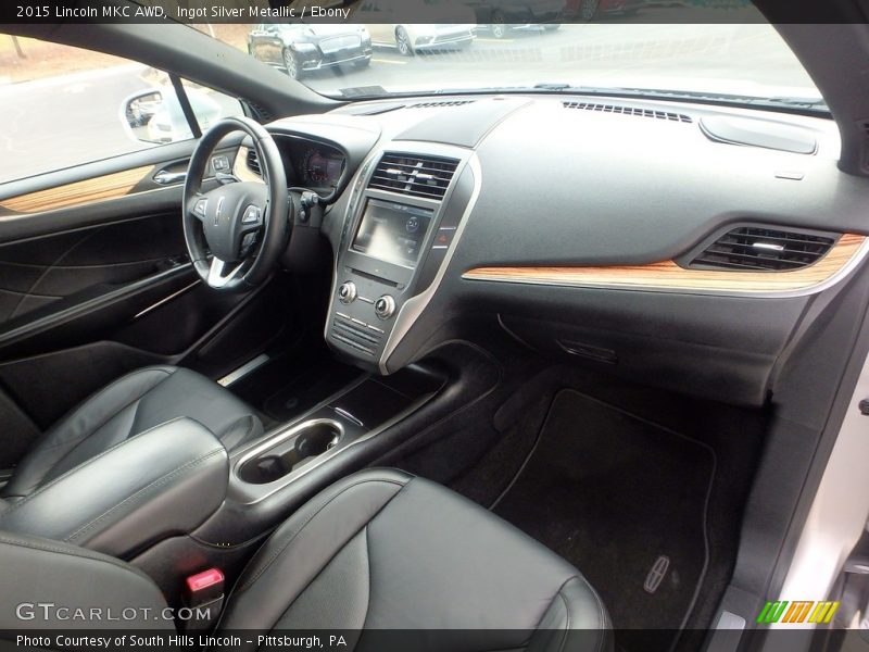 Ingot Silver Metallic / Ebony 2015 Lincoln MKC AWD