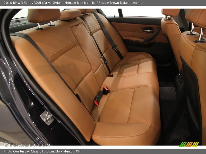 Monaco Blue Metallic / Saddle Brown Dakota Leather 2010 BMW 3 Series 328i xDrive Sedan