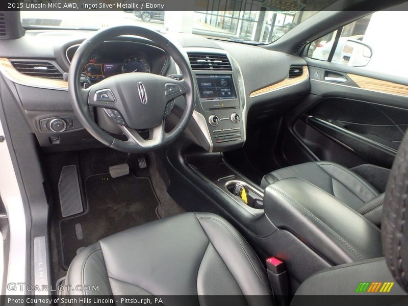 Ingot Silver Metallic / Ebony 2015 Lincoln MKC AWD