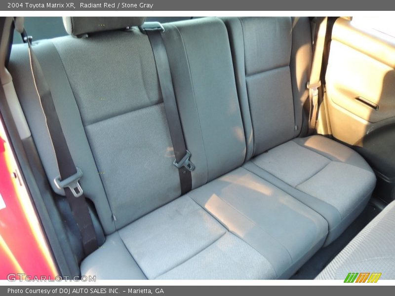 Radiant Red / Stone Gray 2004 Toyota Matrix XR