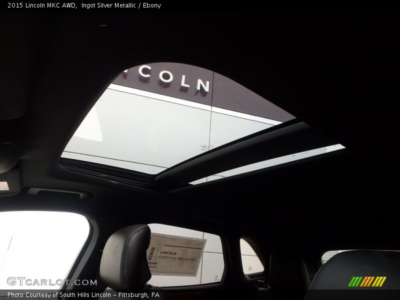 Ingot Silver Metallic / Ebony 2015 Lincoln MKC AWD