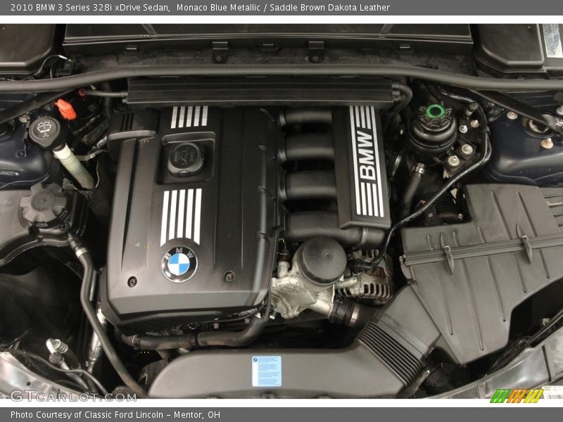 Monaco Blue Metallic / Saddle Brown Dakota Leather 2010 BMW 3 Series 328i xDrive Sedan