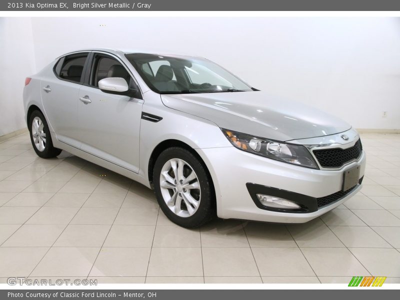 Bright Silver Metallic / Gray 2013 Kia Optima EX