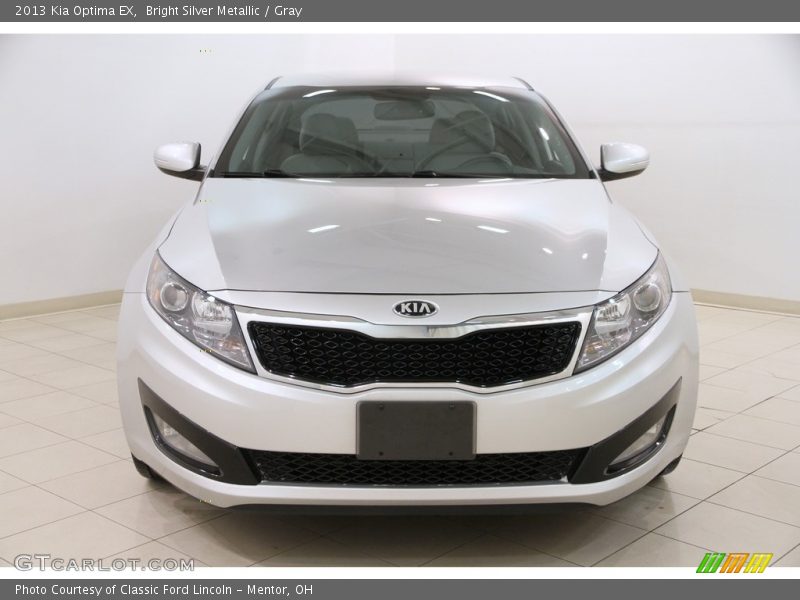 Bright Silver Metallic / Gray 2013 Kia Optima EX