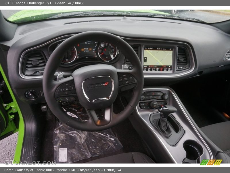 Green Go / Black 2017 Dodge Challenger R/T