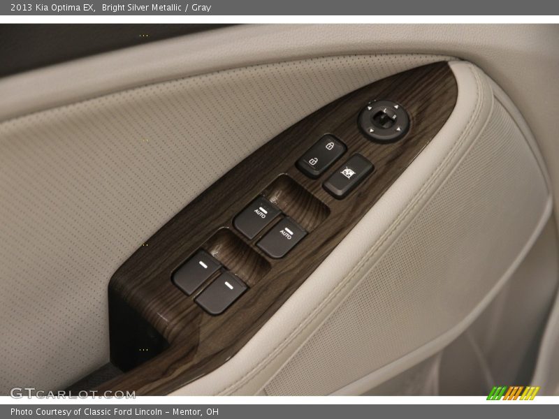 Bright Silver Metallic / Gray 2013 Kia Optima EX