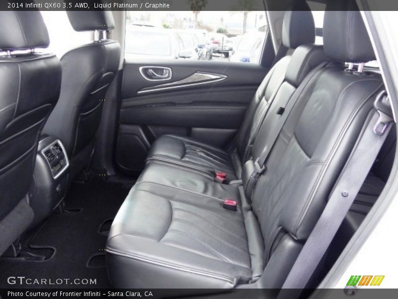 Liquid Platinum / Graphite 2014 Infiniti QX60 3.5 AWD