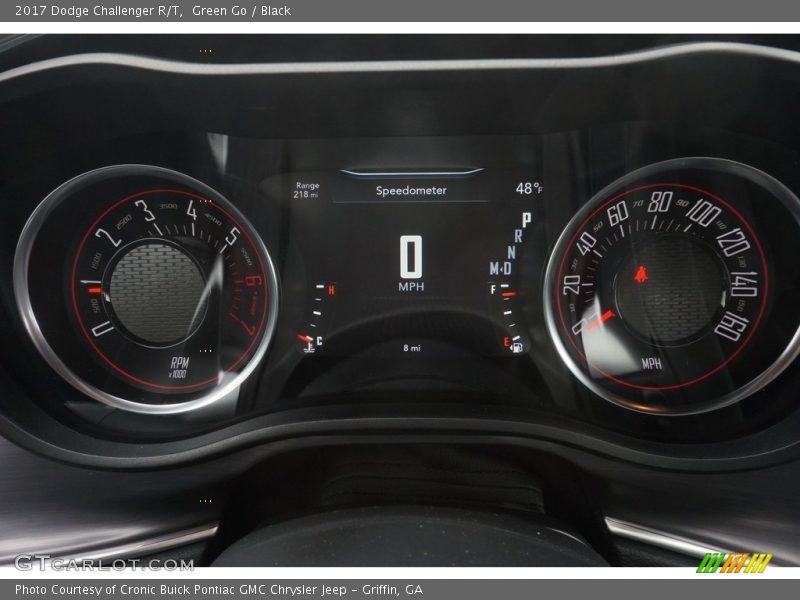 Green Go / Black 2017 Dodge Challenger R/T