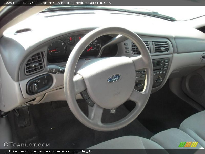 Tungsten Grey Metallic / Medium/Dark Flint Grey 2006 Ford Taurus SE