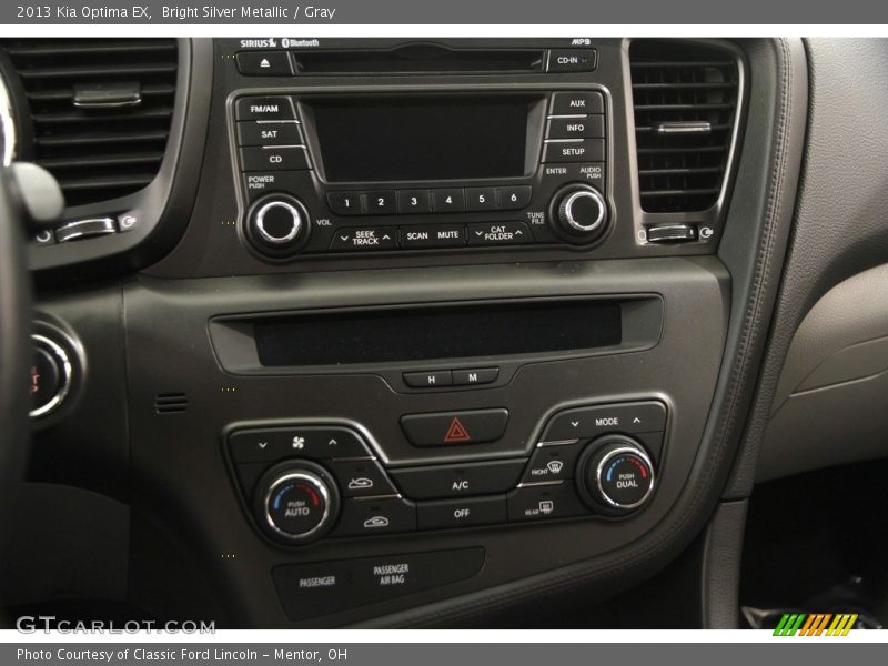 Bright Silver Metallic / Gray 2013 Kia Optima EX