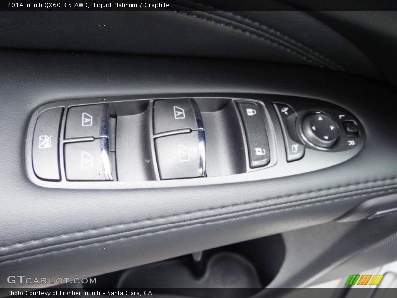 Liquid Platinum / Graphite 2014 Infiniti QX60 3.5 AWD