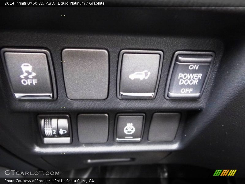 Liquid Platinum / Graphite 2014 Infiniti QX60 3.5 AWD