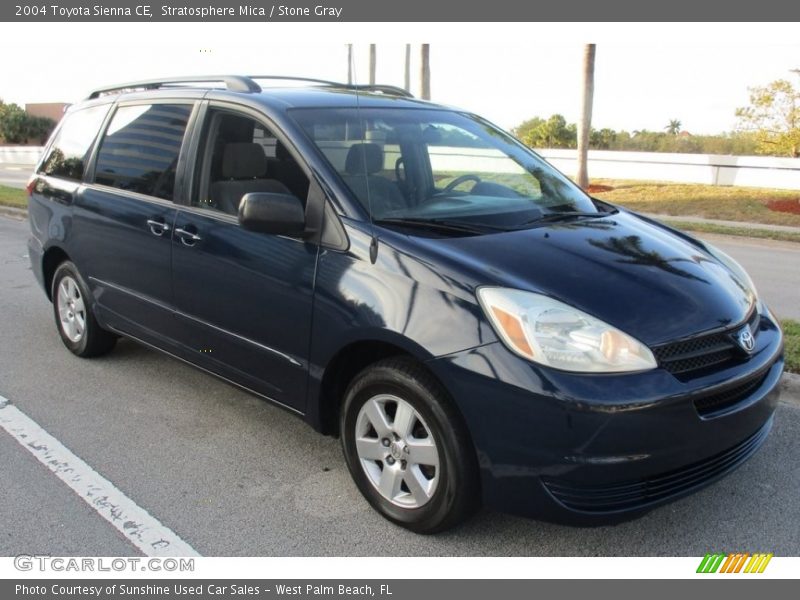 Stratosphere Mica / Stone Gray 2004 Toyota Sienna CE