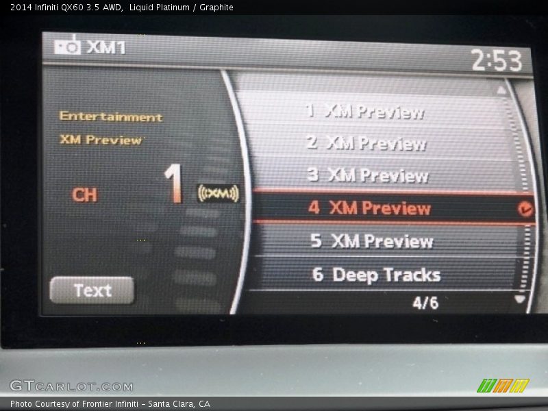 Liquid Platinum / Graphite 2014 Infiniti QX60 3.5 AWD