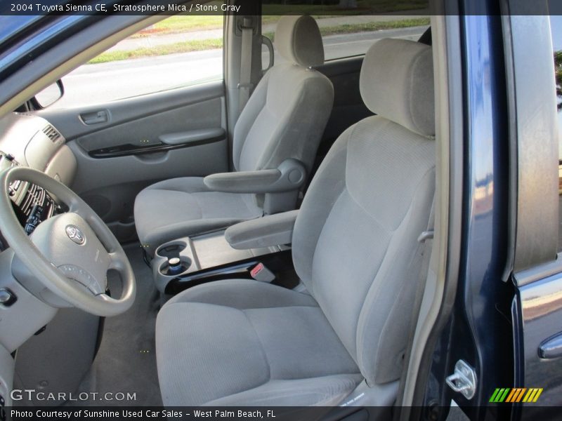 Stratosphere Mica / Stone Gray 2004 Toyota Sienna CE