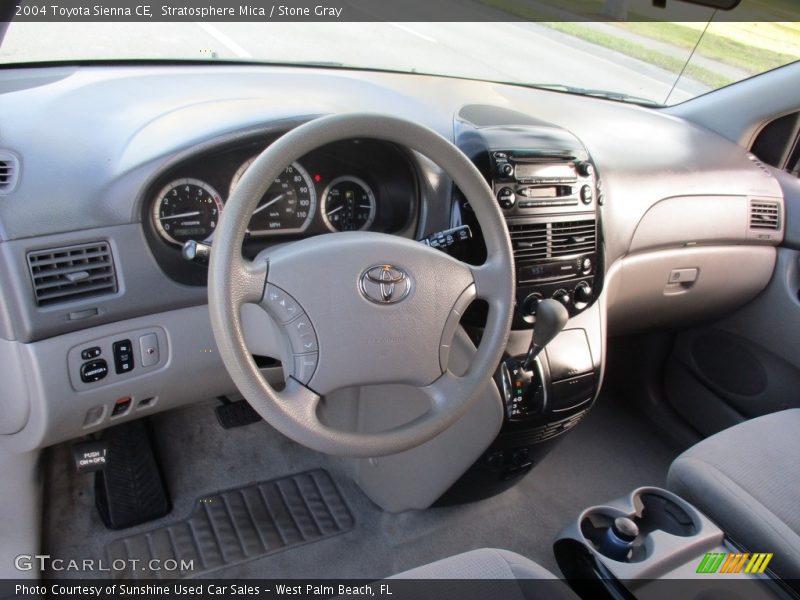 Stratosphere Mica / Stone Gray 2004 Toyota Sienna CE