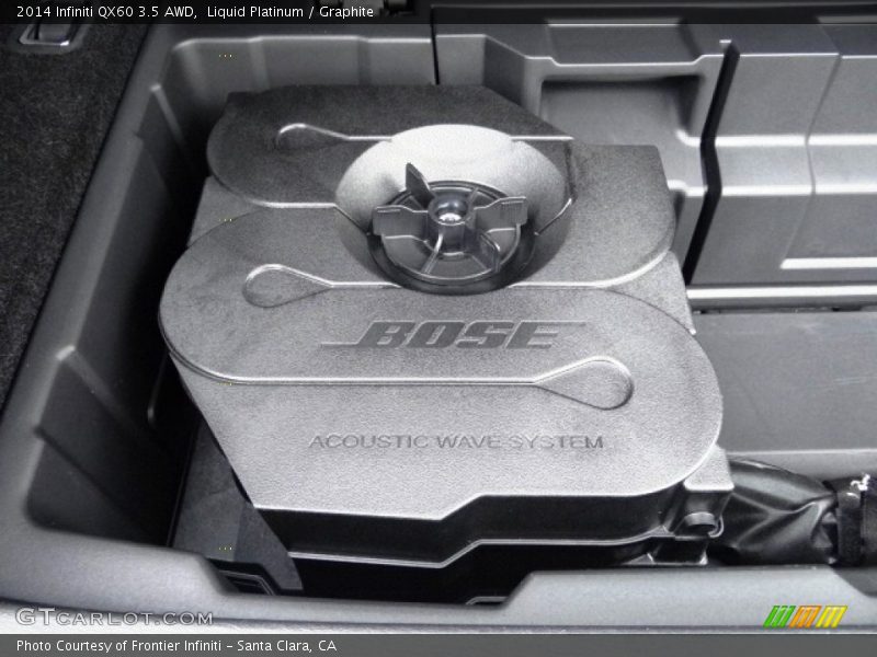Liquid Platinum / Graphite 2014 Infiniti QX60 3.5 AWD