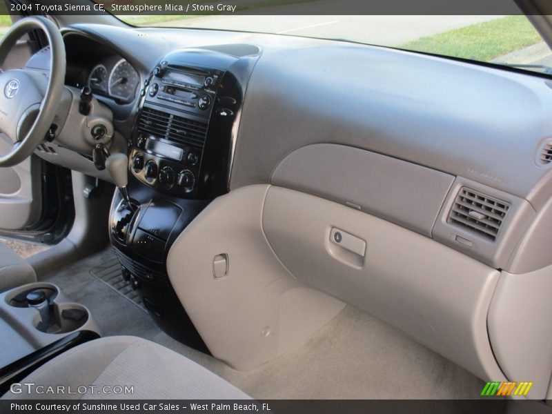 Stratosphere Mica / Stone Gray 2004 Toyota Sienna CE