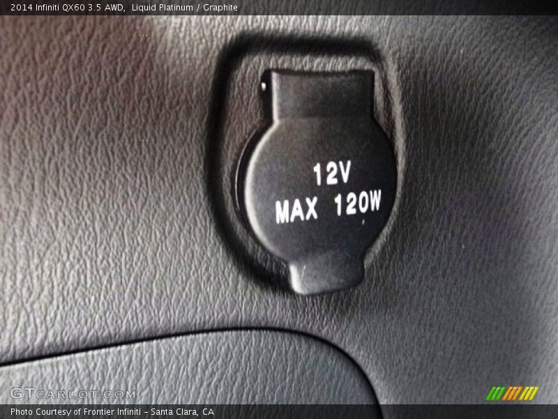 Liquid Platinum / Graphite 2014 Infiniti QX60 3.5 AWD