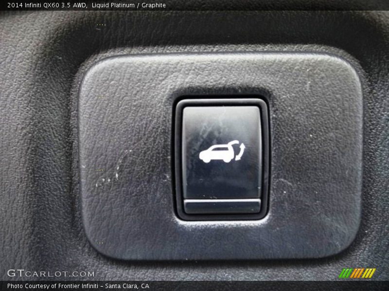 Liquid Platinum / Graphite 2014 Infiniti QX60 3.5 AWD