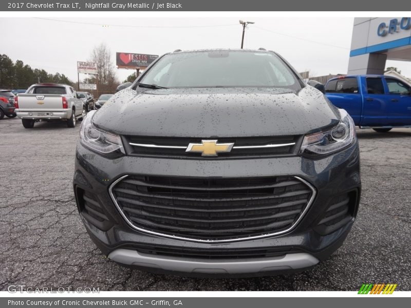 Nightfall Gray Metallic / Jet Black 2017 Chevrolet Trax LT