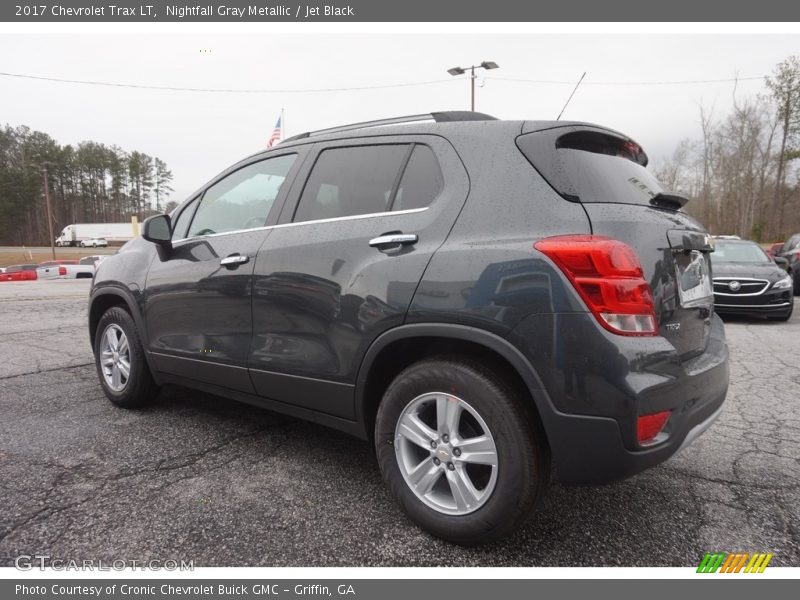 Nightfall Gray Metallic / Jet Black 2017 Chevrolet Trax LT