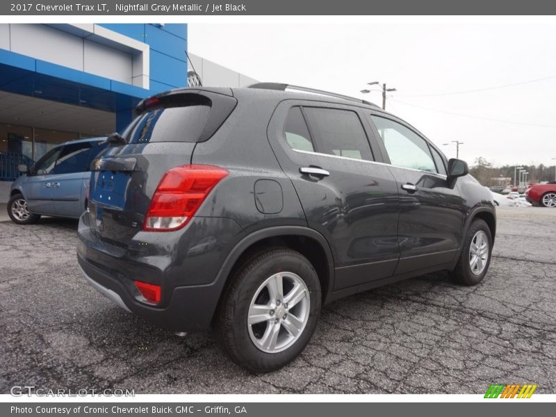 Nightfall Gray Metallic / Jet Black 2017 Chevrolet Trax LT