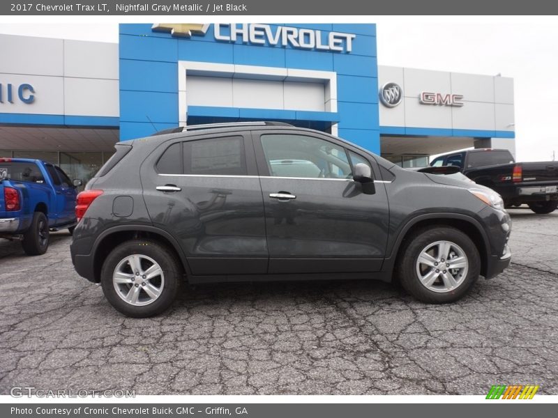 Nightfall Gray Metallic / Jet Black 2017 Chevrolet Trax LT