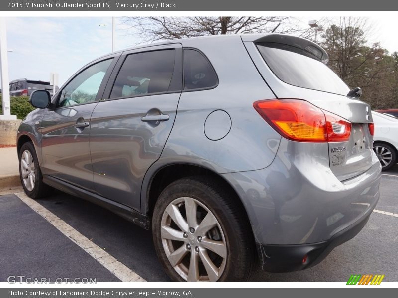 Mercury Gray / Black 2015 Mitsubishi Outlander Sport ES