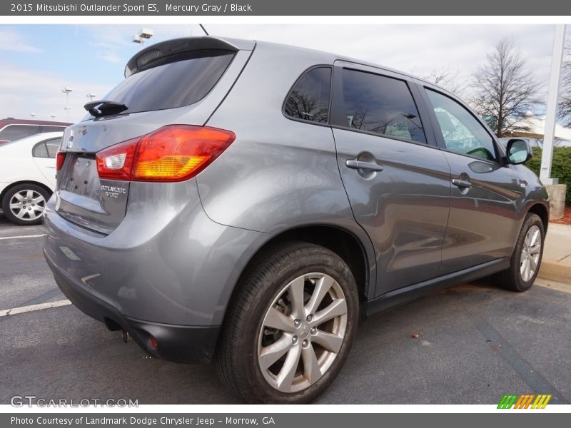 Mercury Gray / Black 2015 Mitsubishi Outlander Sport ES