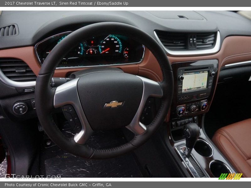 Dashboard of 2017 Traverse LT