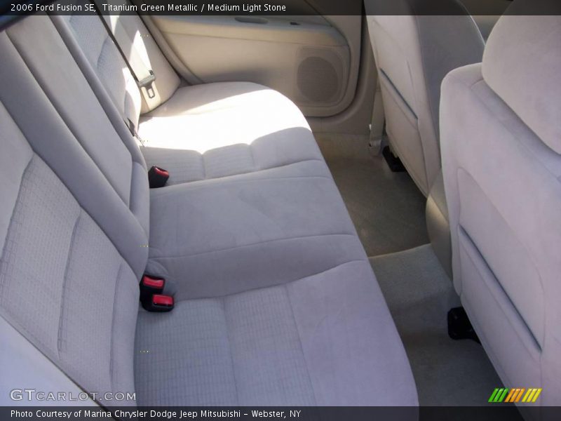 Titanium Green Metallic / Medium Light Stone 2006 Ford Fusion SE