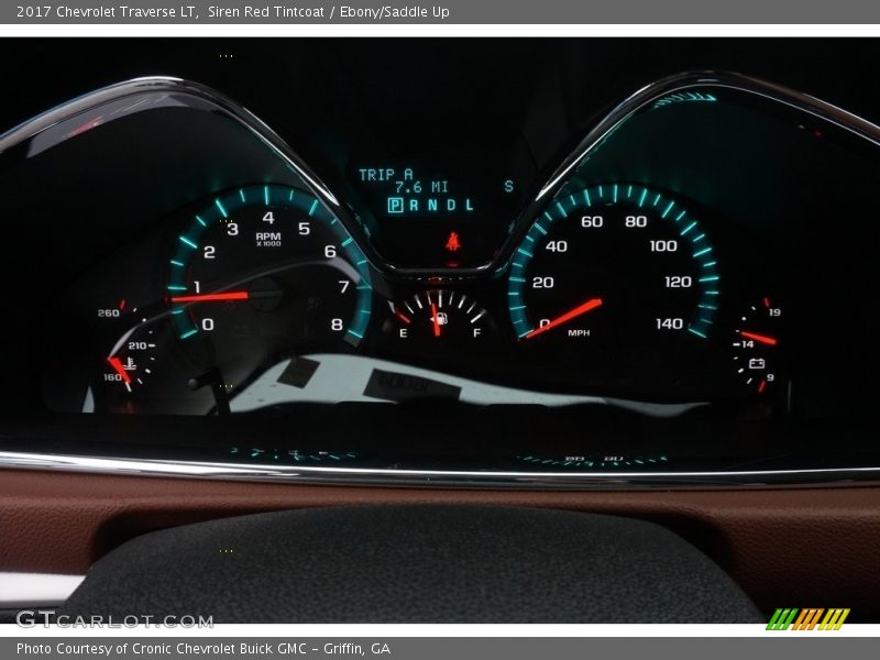  2017 Traverse LT LT Gauges
