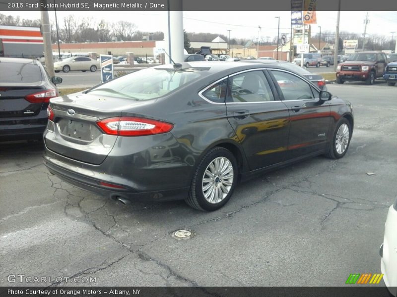 Magnetic Metallic / Dune 2016 Ford Fusion Hybrid SE
