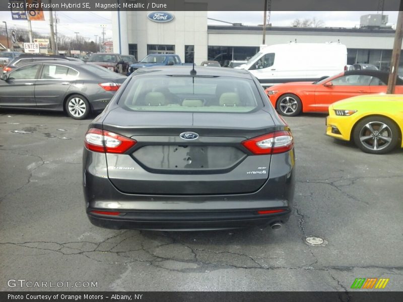 Magnetic Metallic / Dune 2016 Ford Fusion Hybrid SE