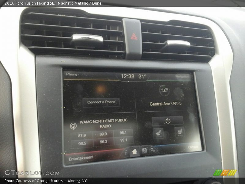 Magnetic Metallic / Dune 2016 Ford Fusion Hybrid SE