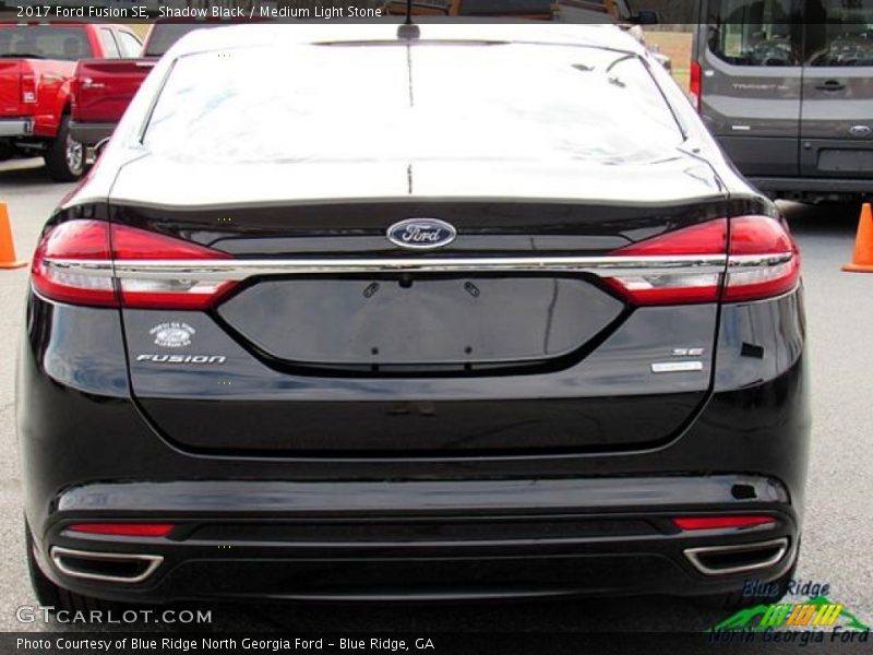 Shadow Black / Medium Light Stone 2017 Ford Fusion SE