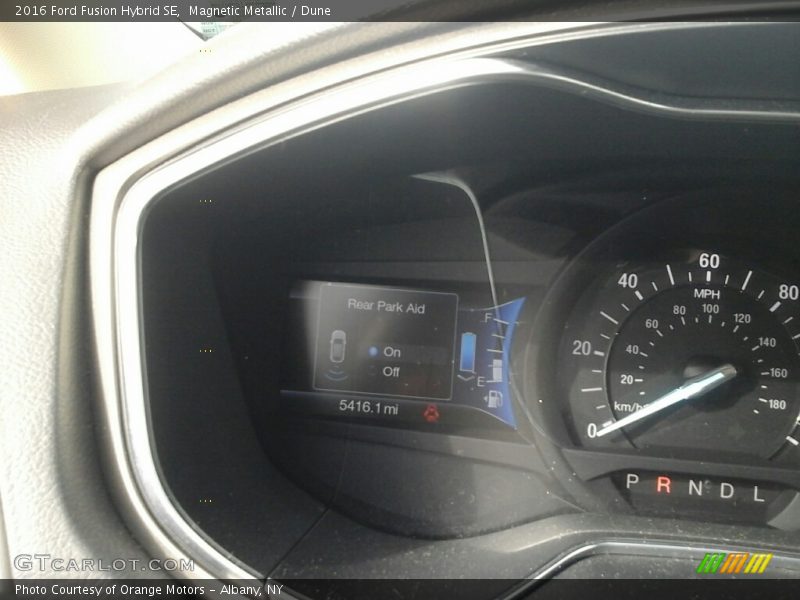 Magnetic Metallic / Dune 2016 Ford Fusion Hybrid SE