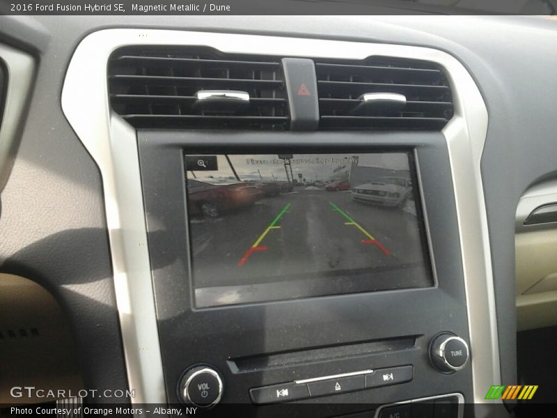 Magnetic Metallic / Dune 2016 Ford Fusion Hybrid SE