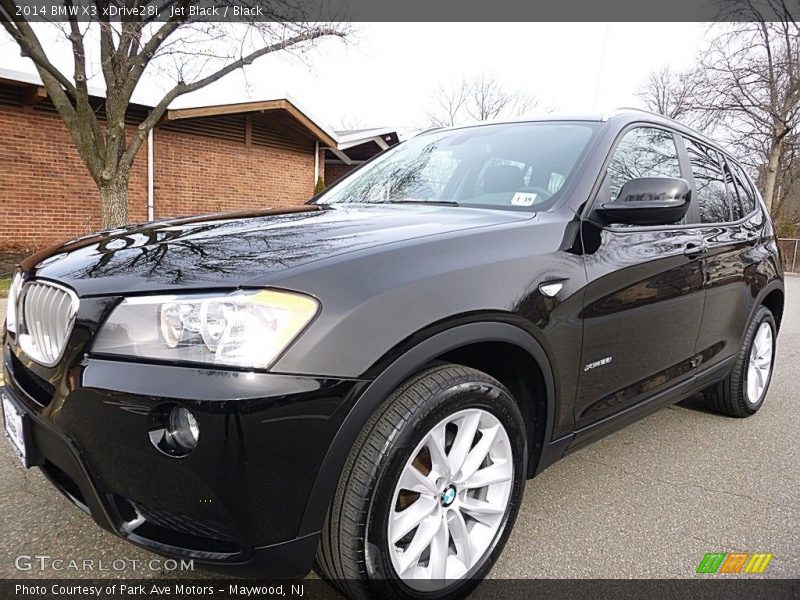 Jet Black / Black 2014 BMW X3 xDrive28i