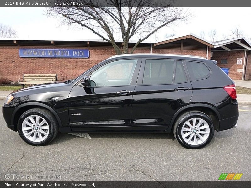 Jet Black / Black 2014 BMW X3 xDrive28i