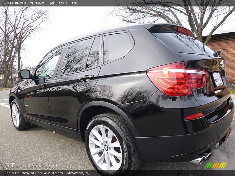 Jet Black / Black 2014 BMW X3 xDrive28i