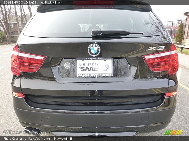 Jet Black / Black 2014 BMW X3 xDrive28i