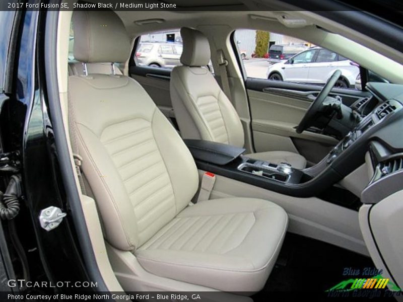 Shadow Black / Medium Light Stone 2017 Ford Fusion SE