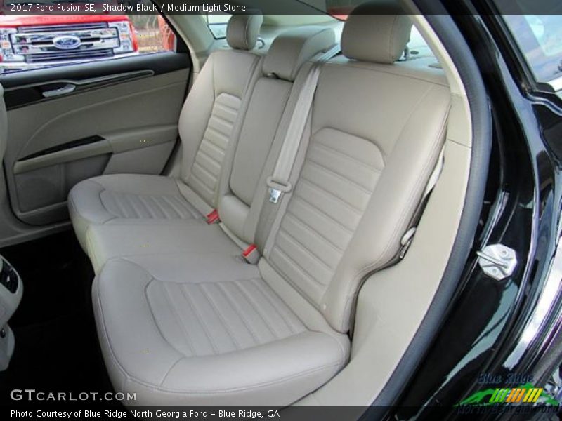 Shadow Black / Medium Light Stone 2017 Ford Fusion SE