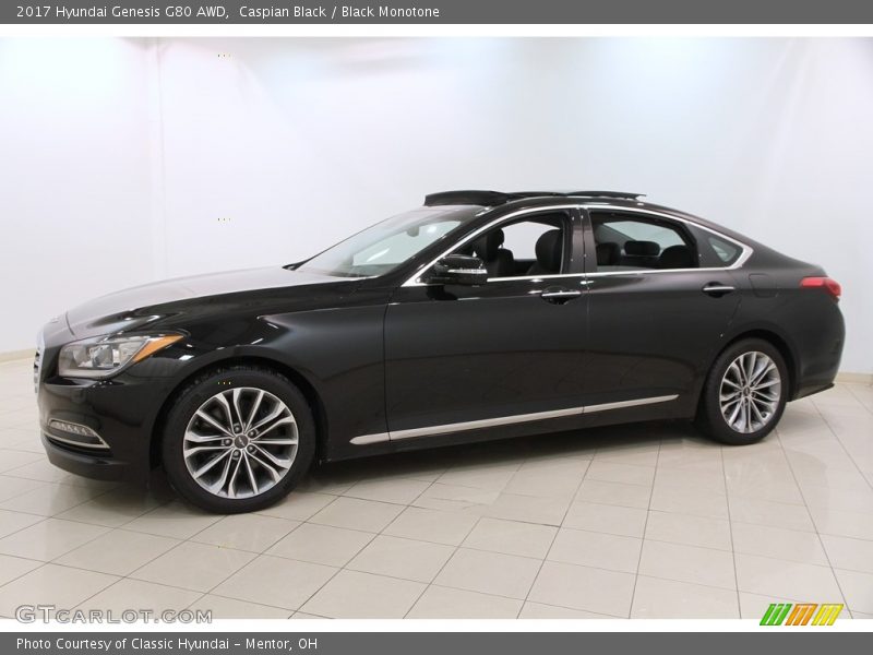 Caspian Black / Black Monotone 2017 Hyundai Genesis G80 AWD